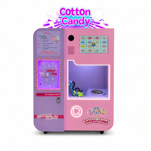 Machine à Barbe à Papa Électrique sur Chariot avec Roues, Équipement Commercial pour Barbe à Papa, Fournisseur de Concession Alimentaire Mobile - Product Image 3