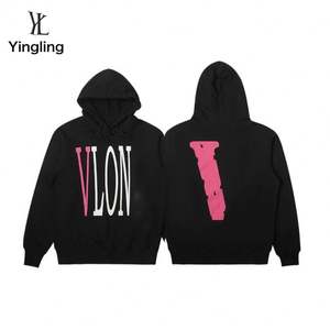 Sudadera con Capucha Extra Grande con Estampado Reflectante Personalizado de Yingling OEM para Hombre, Ropa Urbana, Hombros Caídos, Felpa Francesa, Venta al por Mayor - Product Image 3