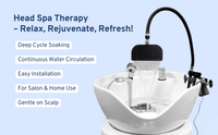 Pompe à Eau Spéciale Amovible à Circulation Chaude pour Traitement Capillaire, Bac de Lavage et Évier de Spa pour Salon