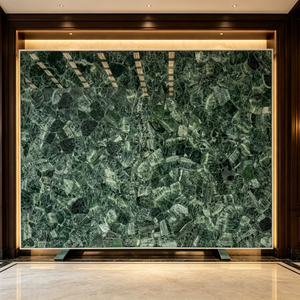 Lastre di Agata Verde di Alta Qualità e Durevoli per Rivestimenti Personalizzati di Pareti e Pavimenti per Interni Moderni di Appartamenti, Hotel e Ville di Luca - Product Image 1