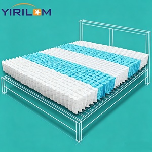 Matelas sur mesure OEM ODM <span class=keywords><strong>de</strong></span> 10 pouces à ressorts ensachés pour chambre principale, usage domestique et hôtelier - Product Image 1