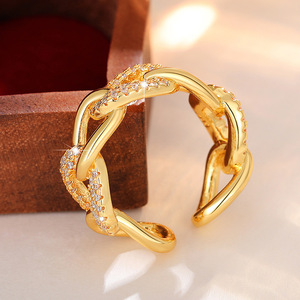 Anello con Design a Catena per Dito Indice da Donna - Product Image 6