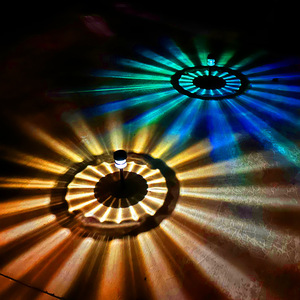 Lampe solaire de jardin LED portable, étanche, décorative pour pelouse, cour, patio, avec panneau solaire - Product Image 3