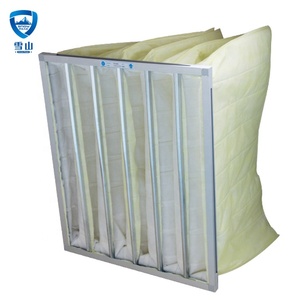 Filtre à air de poche F8 personnalisé, nouvelle génération, à efficacité moyenne, grande capacité de rétention de poussière - Product Image 1