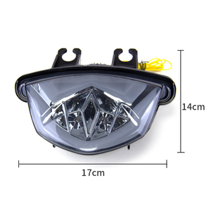 Feu arrière de moto pour Suzuki <span class=keywords><strong>GSXS</strong></span> <span class=keywords><strong>1000</strong></span> 15-20 Feu arrière de frein de clignotant Accessoires intégrés - Product Image 2