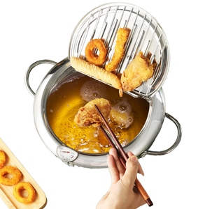 20Cm Thân Thiện Với Môi Bạc Thép Không Gỉ Đôi Dưới Nồi Không Dính Hộ Gia Đình Bếp Gas Cuộn Cảm Với Điều khiển <span class=keywords><strong>Pan</strong></span> - Product Image 4