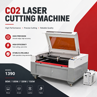 Machine de découpe et de gravure laser CO2 industrielle pour le bois, modèles 1390, 6040, 9060, 1325, 300W, haute précision, gravure laser CNC pour le bois