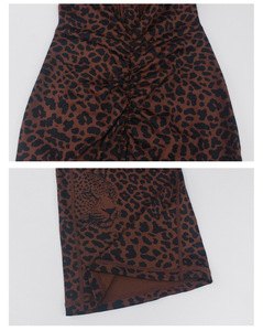 <span class=keywords><strong>Tuta</strong></span> intera da <span class=keywords><strong>donna</strong></span> <span class=keywords><strong>leopardata</strong></span> a zampa, sexy, senza schienale, per yoga, con reggiseno imbottito e effetto push-up - Product Image 6