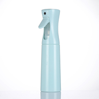 Botella de Spray Continuo de Niebla Fina Personalizada, 200ml 300ml, Mini Atomizador de Plástico de Zhejiang con Forma de Cilindro, Tamaño de Viaje