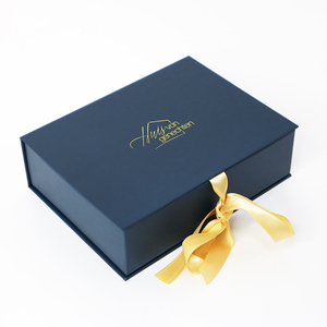 Boîte magnétique avec logo personnalisé, boîte cadeau, emballage en papier de luxe, boîte rigide haut de gamme, fabricant OEM ODM - Product Image 1