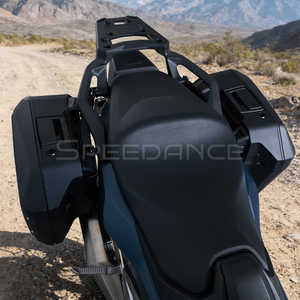 Ensemble de coffres latéraux pour moto Forza 750, compatibles avec <span class=keywords><strong>Honda</strong></span> NSS750, coffre à bagages rigide à dégagement rapide, gauche et droite, 33L26L - Product Image 5