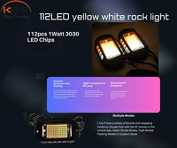 Kingshowstar - Luz LED Ámbar y Blanca para Autos y Camionetas