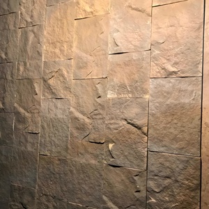 Pu Faux Rock Polyurethane đá tấm Tường nhà máy tùy chỉnh đá cho các dự án nhà đá nhân tạo tường - Product Image 5