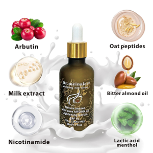 Serum susu 50ml Serum Kulit bersinar Serum Wajah pengecil pori-pori pemutih Spot Reduction Serum Wajah dengan minyak Argan murni H - Product Image 6