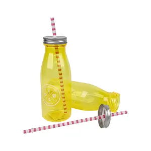 easy drinkware straw bestwares custom color travel blow molding plastic bottle