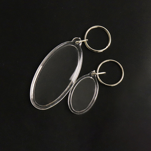 DIY Photo Frame <span class=keywords><strong>Key</strong></span> Chain Tim Nhà Hình Chữ Nhật Trong Suốt Trống Chèn Hình Ảnh Keyring Vòng Acrylic Keychain Vòng Chìa Khóa Nhựa - Product Image 6