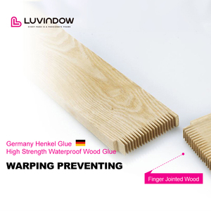 Finestre <span class=keywords><strong>in</strong></span> <span class=keywords><strong>Legno</strong></span> Rivestite <span class=keywords><strong>in</strong></span> <span class=keywords><strong>Alluminio</strong></span> Premium Luvindow per Case, Doppio Vetro Temperato, Isolamento Termico, Apertura a Manovella - Product Image 4