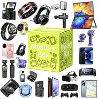 Coffret mystère électronique de luxe 2 pièces avec tablette, smartphone, casque VR, manette de jeu, bague connectée, gadgets aléatoires haut de gamme