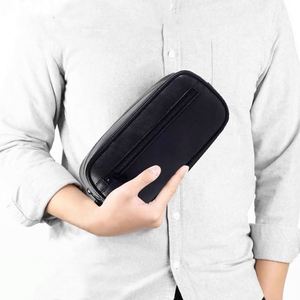Bolsa de Aseo Portátil de Nailon PU para Hombre, Bolsa de Maquillaje de Gran Capacidad, Bolsa de Viaje para Cosméticos - Product Image 2