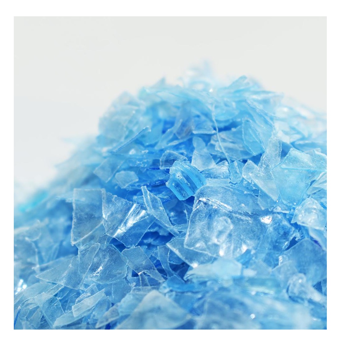 Высококачественные переработанные ПЭТ хлопья из голубого горячего мытья, изготовленные во вьетнаме по самой выгодной цене