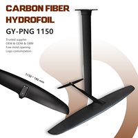 Nouvelle arrivée 2026 GY PNG1150 Hydrofoil Ultra-léger en fibre de carbone 3K pour kitesurf, wingfoil, sports nautiques, surf et pump foil