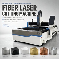 Machine de découpe laser CNC pour tôles 3000W, pour acier doux, tôles galvanisées et plaques d'acier inoxydable
