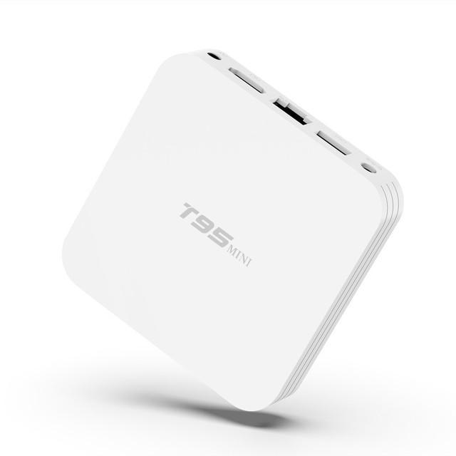 Android 10.0 T95 Mini Quad Core Smart TV Box 4K Media Player for IPTV Set Top Box with 2.4G WiFi STB Set Top Box