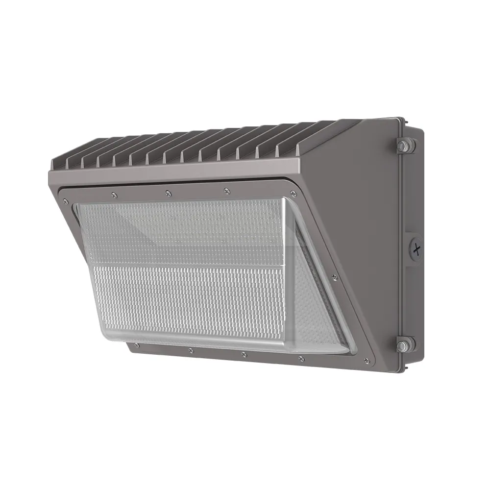 Toplight commerciale Wallpack esterno industriale 60W 100W 120W esterno IP65 giardino LED muro pack luce