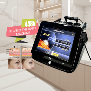 Unidad de Terapia de Transferencia Eléctrica Capacitiva y Resistiva de 448KHz, 3 Sondas + Placa Negativa para Alivio del Dolor Articular y Recuperación Postparto - Product Image 1
