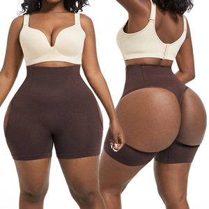 King Mcgreen Star Butt Lifter <span class=keywords><strong>Culotte</strong></span> <span class=keywords><strong>Fesse</strong></span> Ouvert Booty Shorts Sous-Vêtements De Mariage Hip Enhancer Shapewear Cul Push up Panty - Product Image 5