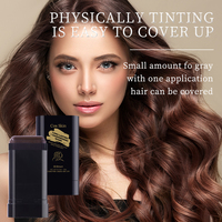 Pewarna Rambut Stick Private Label Black Dressing Wand Alami Berpigmen Tinggi Tahan Lama Tahan Air Aman Anti Keringat Unisex