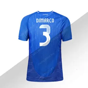 Camisa de futebol italiana 2024, camisa de futebol Chesa 125a, R. Baggio Verratti Dimarco 24 25 1994, retrô Baggio