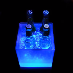 Cubo de Hielo Acrílico Nuevo con Luces LED para Cerveza, para Francia, Max & Jack's, Kulmbacher, J & G Stewart - Product Image 4