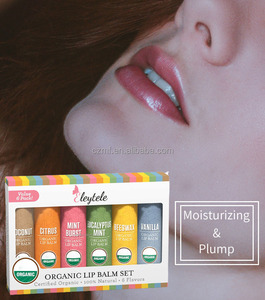 Set di Balsami <span class=keywords><strong>Labbra</strong></span> Naturali e Biologici con 6 Frutti, Burro di Karité, Miele, Mela e Cocco, Etichetta Privata OEM Personalizzata - Product Image 3