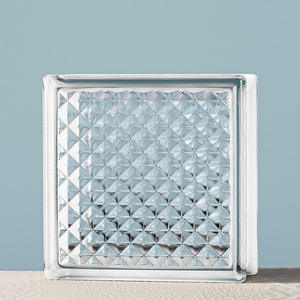 Blocco di vetro smerigliato decorativo Ultra chiaro resistente agli urti - Product Image 2