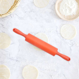 Rodillo esencial para hornear en el hogar con asas de plástico para hornear bolas de masa hervida/Fondant hornear varios tamaños para hornear - Product Image 2