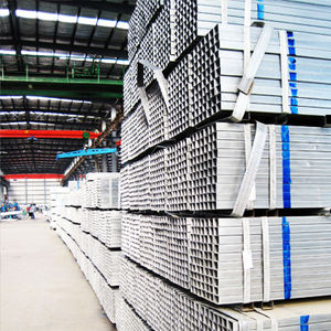 Tubo Rectangular <span class=keywords><strong>de</strong></span> Acero al Carbono Galvanizado, Sección Hueca Soldada ERW, <span class=keywords><strong>20x20</strong></span>-400x400, Longitud Personalizada, Procesamiento <span class=keywords><strong>de</strong></span> Soldadura - Product Image 4