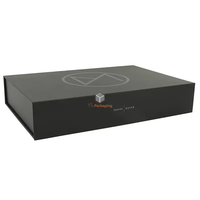 Boîte d'emballage en carton personnalisée avec fermeture magnétique pour vêtements, boîte d'emballage pour bandana, masque de sommeil