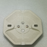 Douille de lampe octogonale E27 pour sol, douille de lampe en porcelaine E27 pour plafond, résistante aux hautes températures, support de lampe en céramique F619