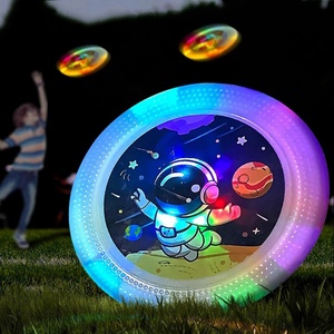 Flying <b>Disc</b> Toy LED Lights Perfect Birthday Camping Gifts for Kids Flashlight LED Light up Magic Flying Saucer <b>Disc</b> Game - Product Image 2