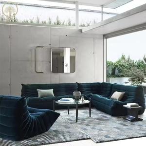 उचित मूल्य संपीड़न एकल सीट टू-गो सोफा कॉर्नर सोफे मखमली मॉड्यूलर टू-गो सोफा लीडर सोफे सेट - Product Image 6