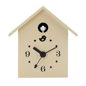Reloj de péndulo con diseño de tiempo infinito para dormitorio, oficina, reloj de cuco minimalista, Mdf - Product Image 1