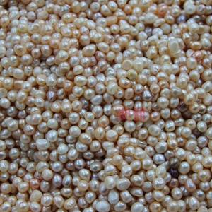 Pendientes Redondos Personalizados de Perlas Doradas de Té y Anillo de Perlas Doradas de Nanyang, Colgante de Perlas Sueltas Naturales de Agua de Mar - Product Image 4