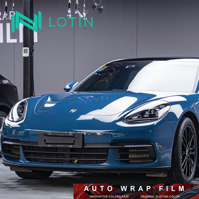 Porsch azul profundo