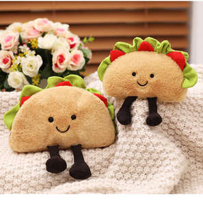 Taco <span class=keywords><strong>de</strong></span> dibujos animados <span class=keywords><strong>de</strong></span> peluche suave personalizado y Mini hamburguesa muñecos <span class=keywords><strong>de</strong></span> peluche lindos juguetes colgantes rellenos <span class=keywords><strong>de</strong></span> algodón PP Material <span class=keywords><strong>de</strong></span> felpa súper suave - Product Image 4
