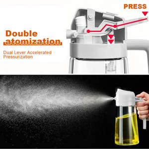 Multifunction 2-in-1 Glass <strong>Oil</strong> Mister Vinegar Dispenser Chinagama Kitchen <strong>Cooking</strong> Utensil Olive <strong>Oil</strong> Sprayers <strong>Oil</strong> <strong>Spray</strong> Bottle - Product Image 4