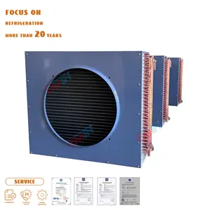 Factory Supplier For Cooling Room Condensadora Air Cooling Condenser H V type Walk in Freezer Cooler Refrigeration Condensacion