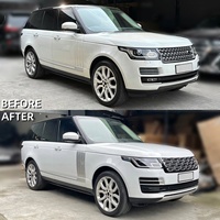 Phares, feux arrière et kits de carrosserie de qualité supérieure pour Landrover Range Rover Vogue 2013-2017 L405, mise à niveau vers le style SVA 2018-2022