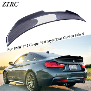 For 4 Series F32 Coupe PSM Style Real Carbon Fiber Rear Spoiler Trunk Wing 2013-2019 - Product Image 1