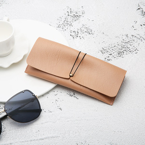 1 Cái Xách Tay PU Leather Glasses Trường Hợp Sunglasses Chủ Hộp Kính Mắt Lưu Trữ Pouch Bag Bìa Eyewear Phụ Kiện - Product Image 4